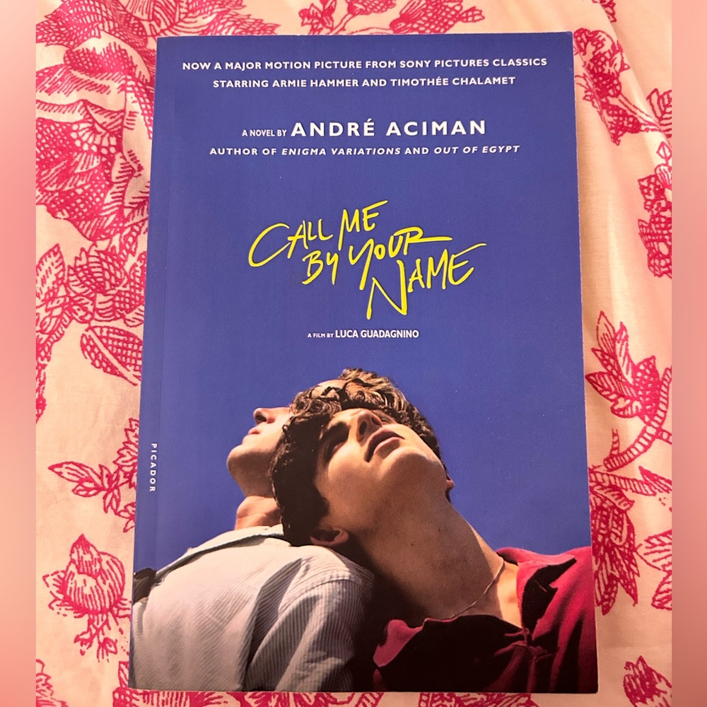 Call Me By Your Name Book